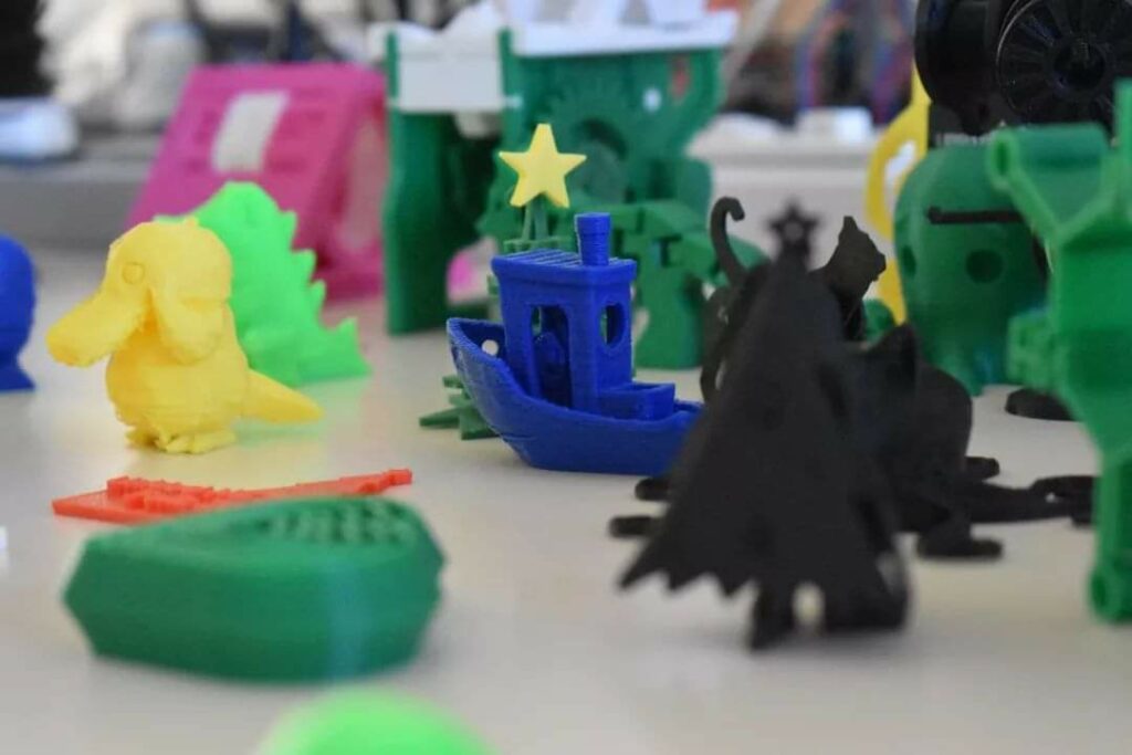 Piezas 3D muestra